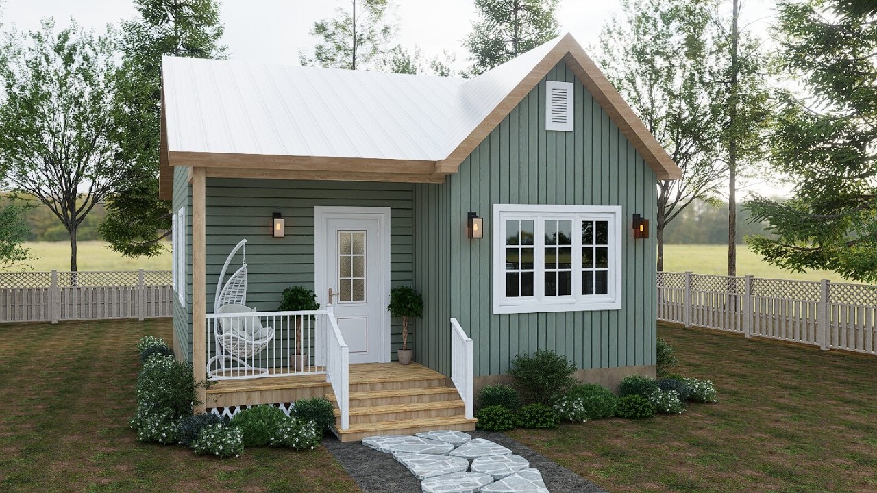 Where Simplicity Meets Comfort | 7x9m Modern Cottage Tour