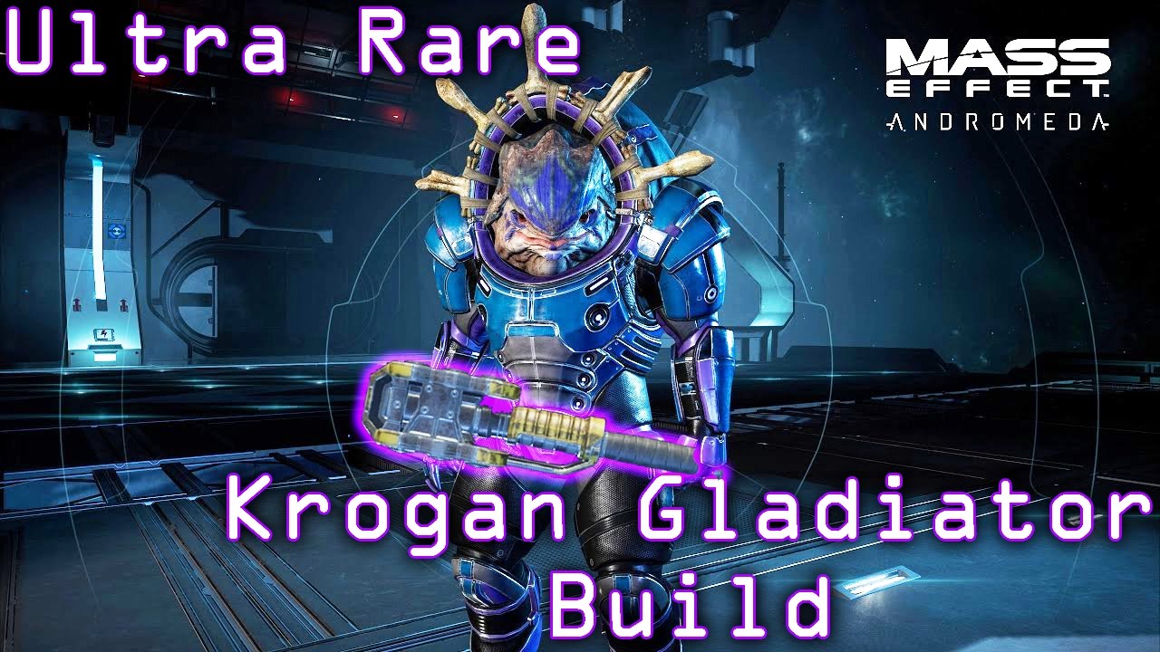 Level 20 Krogan Gladiator Build in Multiplayer [Melee Queen] - Mass Effect Andromeda
