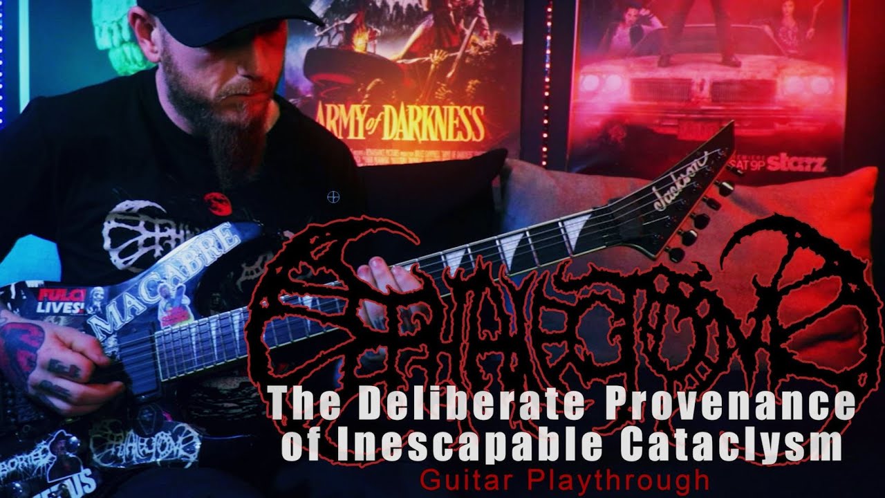Cephalectomy - The Deliberate Provenance of Inescapable Cataclysm (Official Guitar Playthrough)