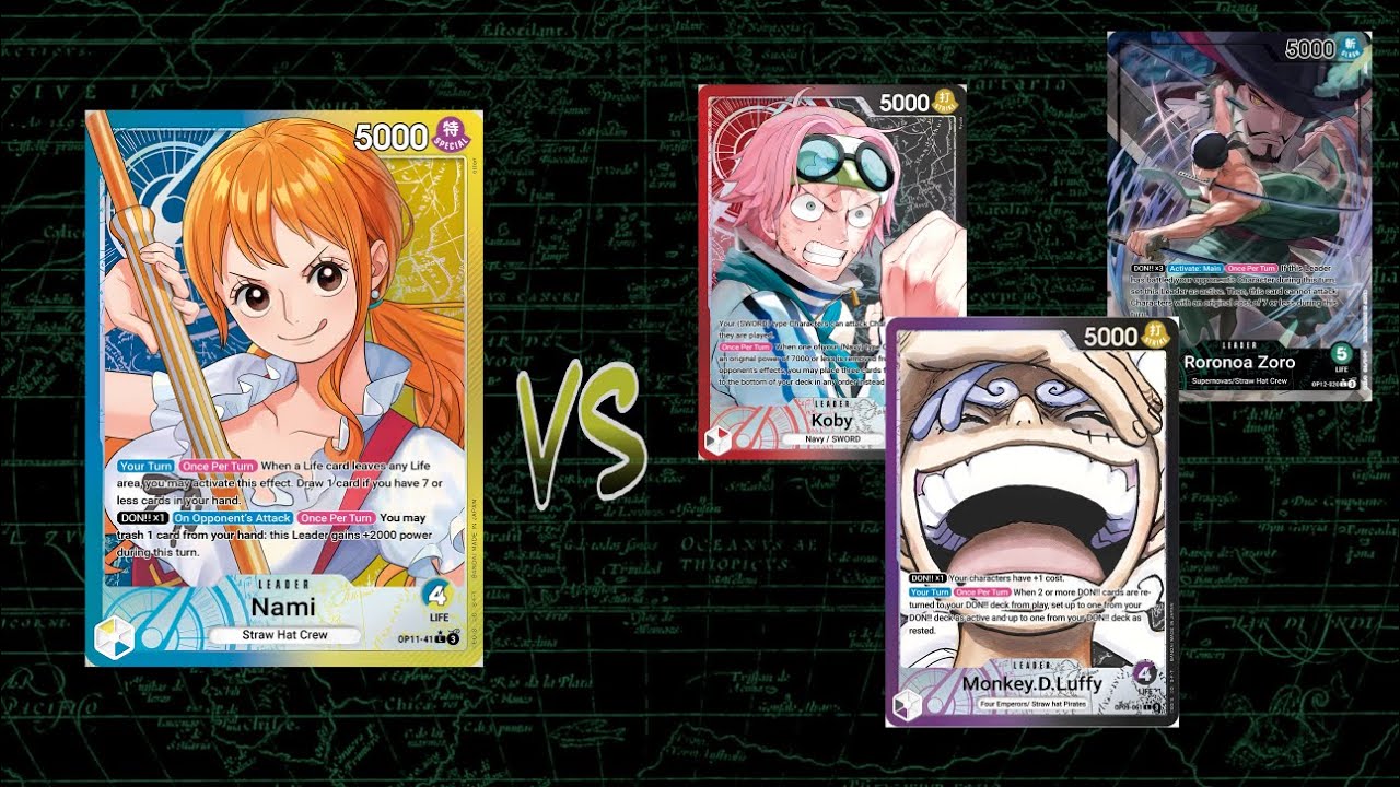 Blue/Yellow (UY) Nami – 3 Games to Sharpen My Play
