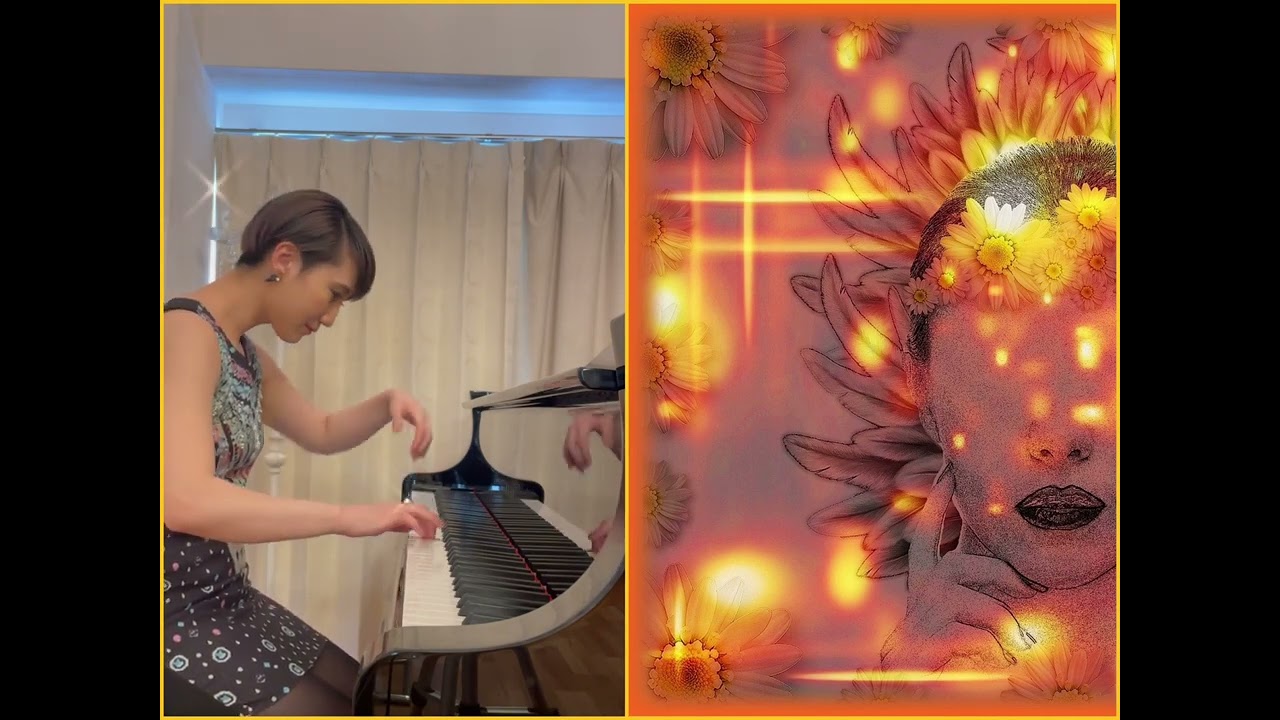 癒しのピアノイメージ即興演奏 【 光の妖精ルミニス 】Improvisation original song which imaged in  the luminis fairy