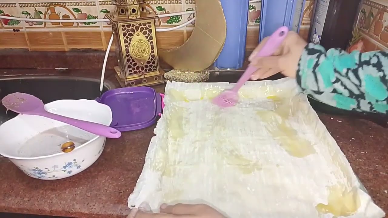 بلفه جلاش هنعمل حلو وحادق هيشرفك فى رمضان تحفه بجد اللهم بارك 🥰👍