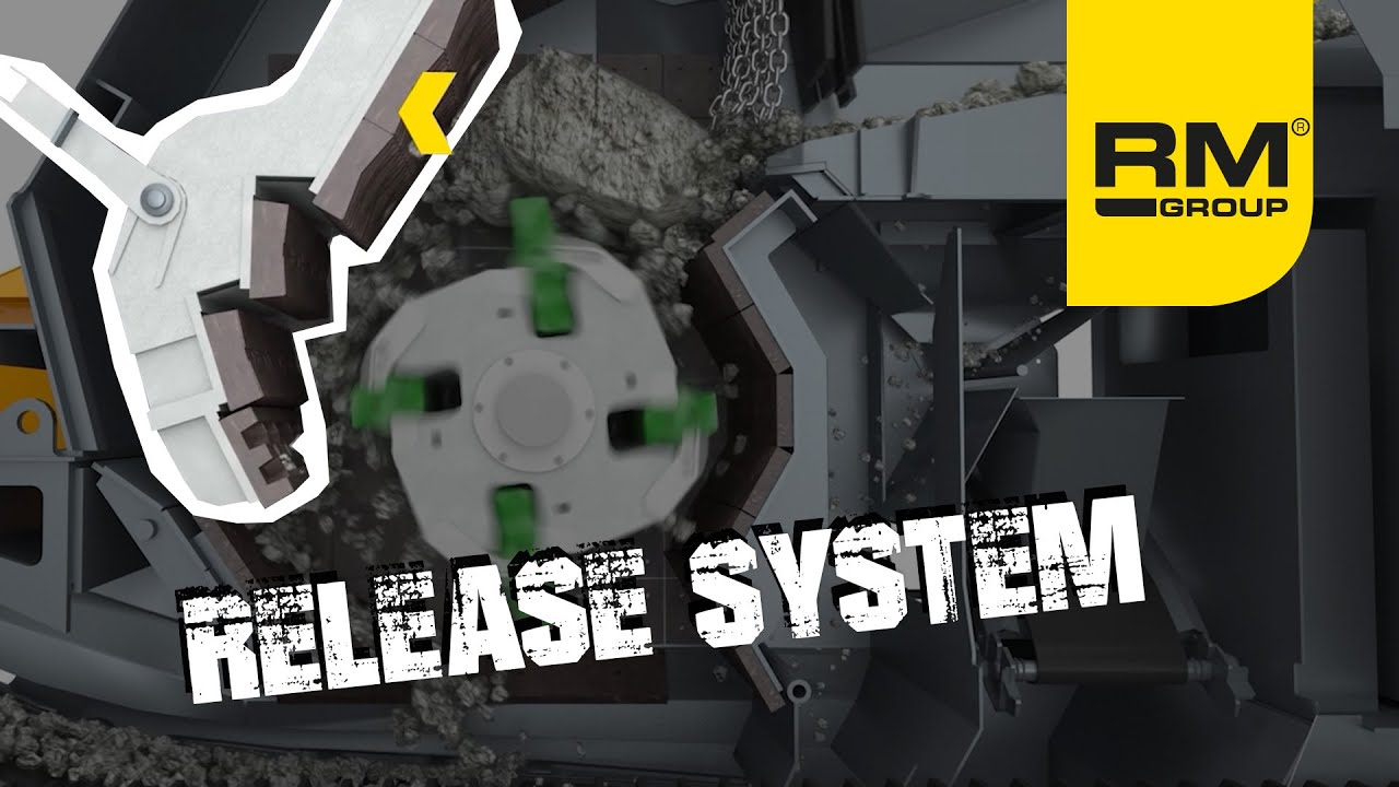 Как система разблокировки RUBBLE MASTER сокращает время простоя и защищает вашу дробилку
