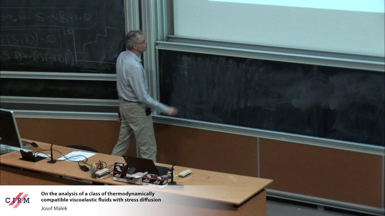 Josef Málek:  On the analysis of a class of thermodynamically compatible viscoelastic...