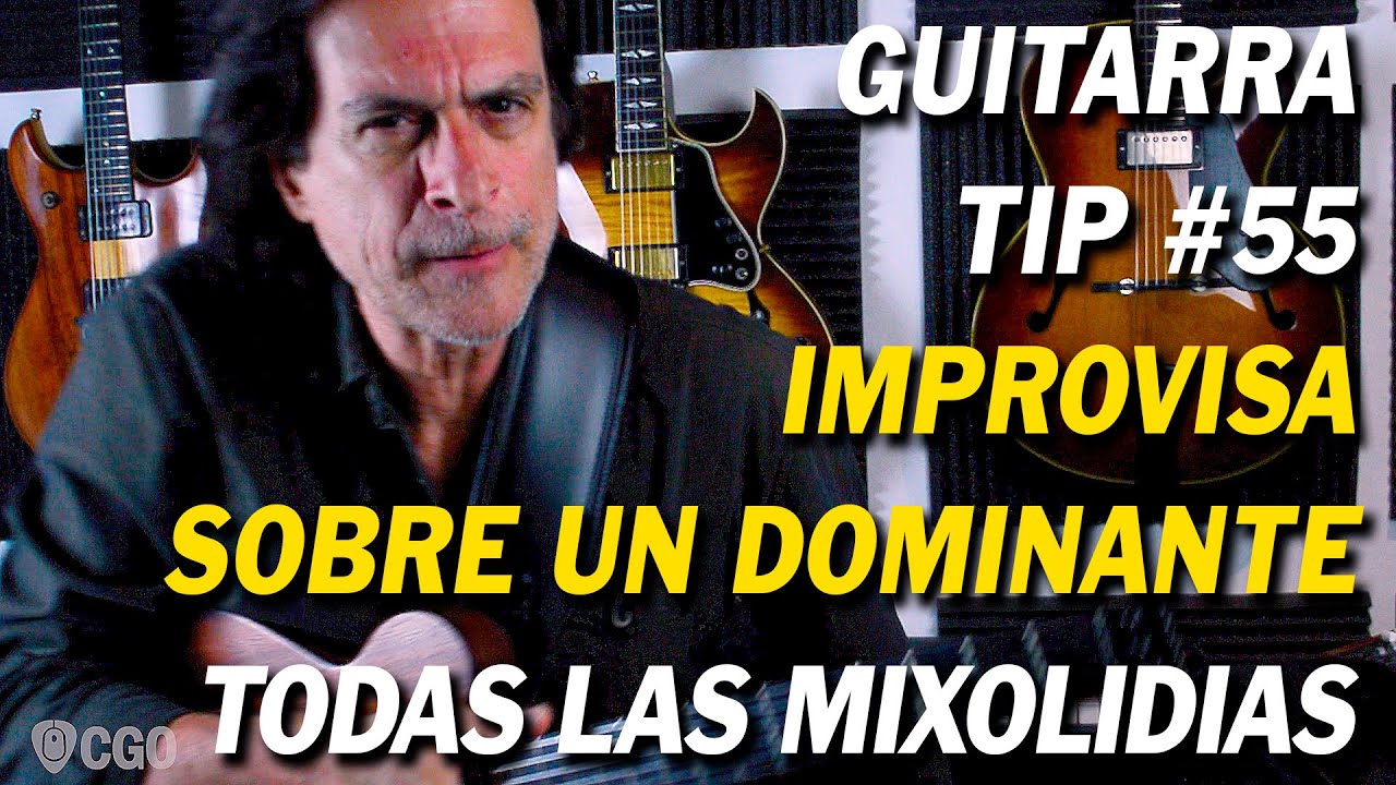 Improvisa sobre un acorde dominante