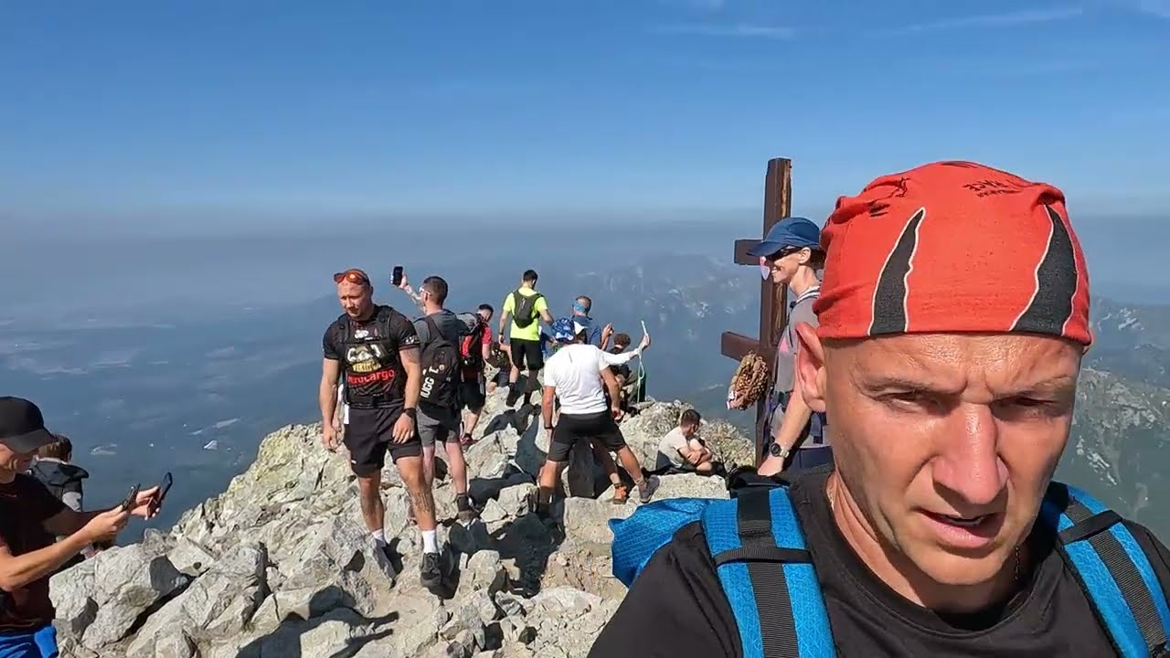 Kryvan 2025r - w 10 min. na szczyt