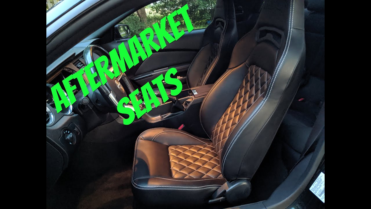 Aftermarket Corbeau Trailcat Diamond Seat Install | 2014 Mustang GT