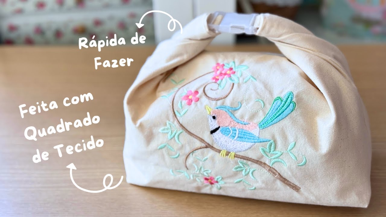 Faça uma Necessaire tipo Estanque, Fácil e Rápida.