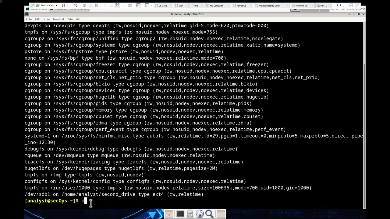 Cisco - CyberOps Associate - 4.5.4 Lab - Navigating the Linux Filesystem and Permission Settings