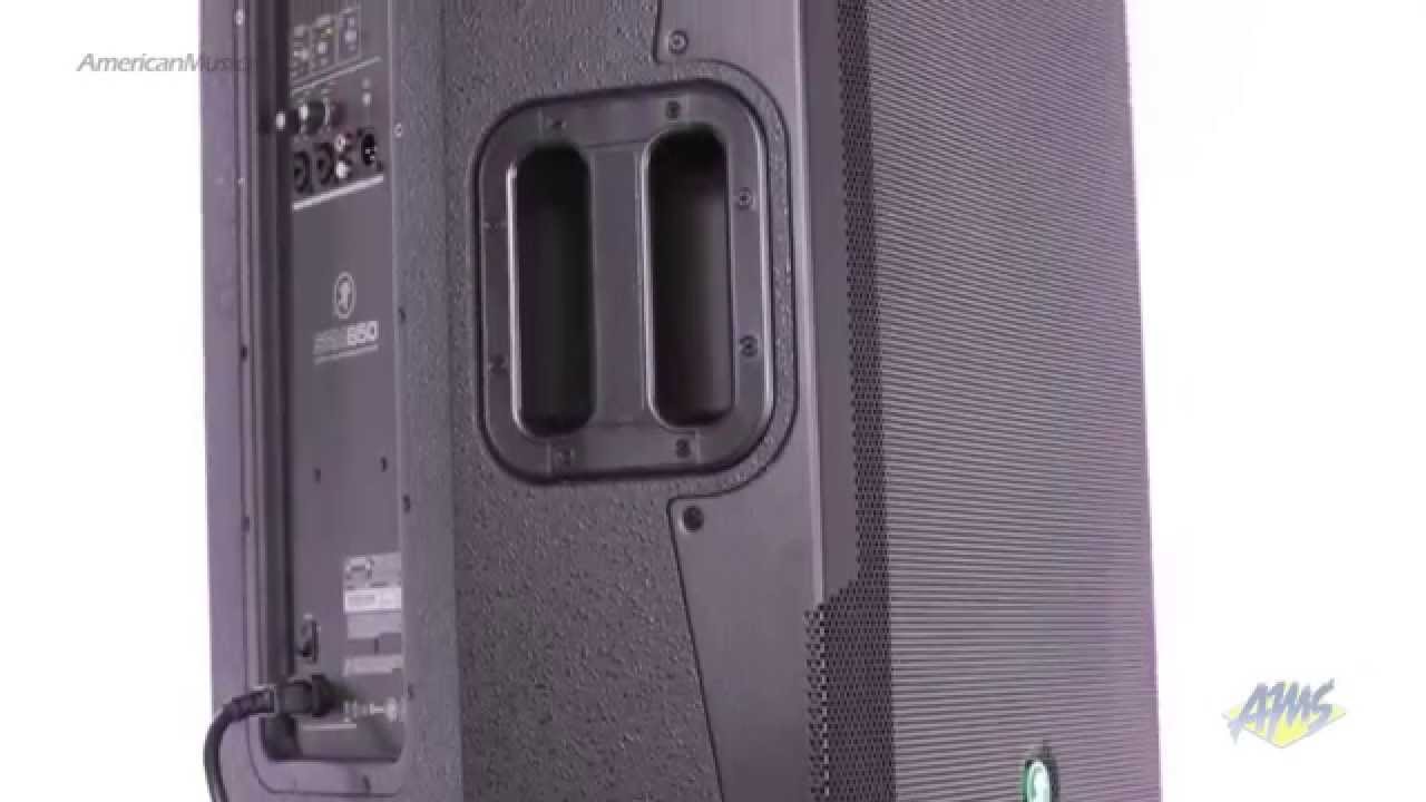 Mackie SRM650 Powered PA Speaker - Mackie SRM650