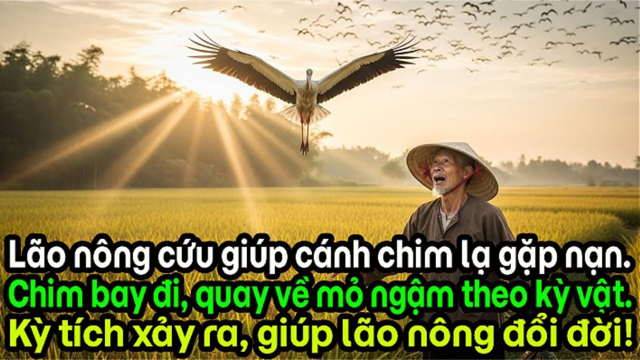 Lòng tốt của người nông dân và bầy chim lạ