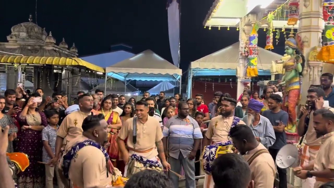 Sanggamum Urumi Melam at Ipoh Nagamma Temple Festival 2025 Part 2