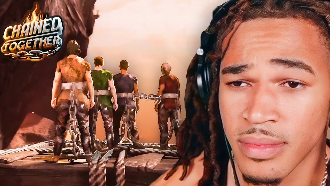 Being chained with Rage, Ron and Jason went terribly wrong.. (Chained Together)