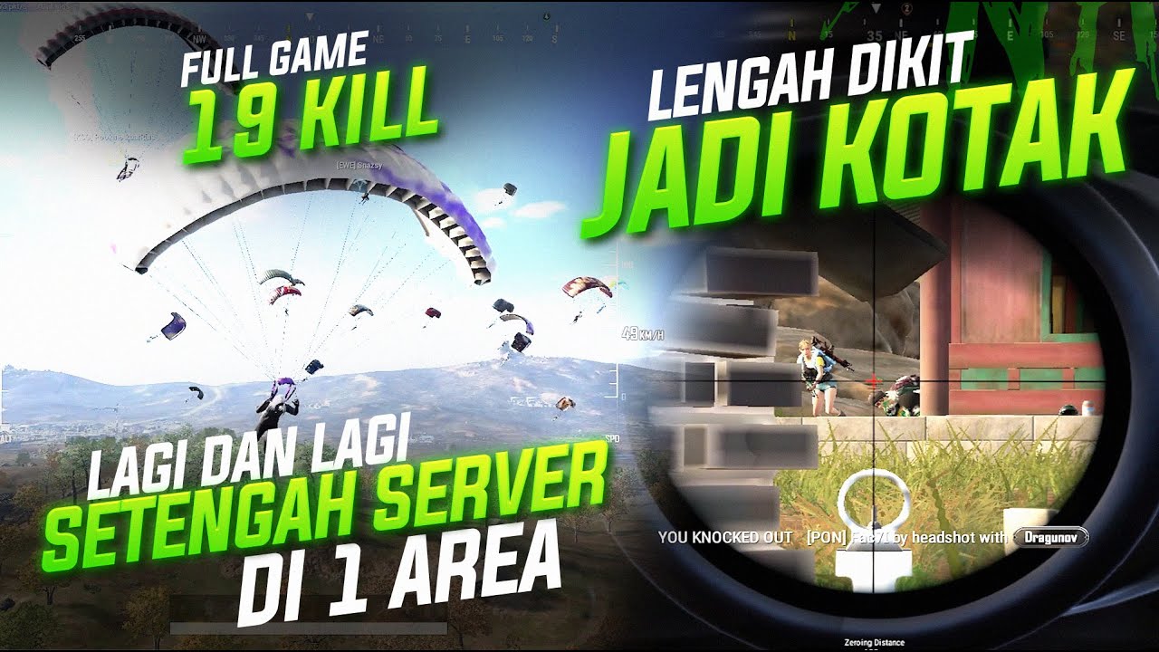 19 KILL LENGAH DIKIT JADI KOTAKKK !! HAMPIR 50 ORANG TURUN DI TEMPAT IINI !!! #pubg