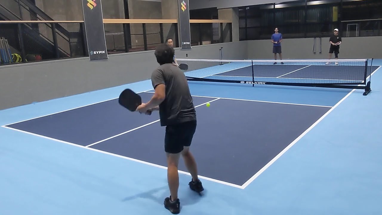 4.0 AMERICAN vs 4.0 KOREANS! 4.0 South Korea Pickleball at Spomotive in Seoul, South Korea