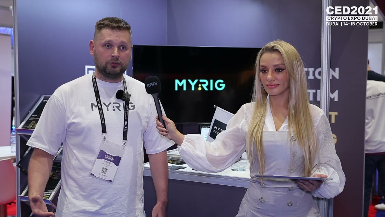 MYRIG Interview at Crypto Expo 2021 - Dubai