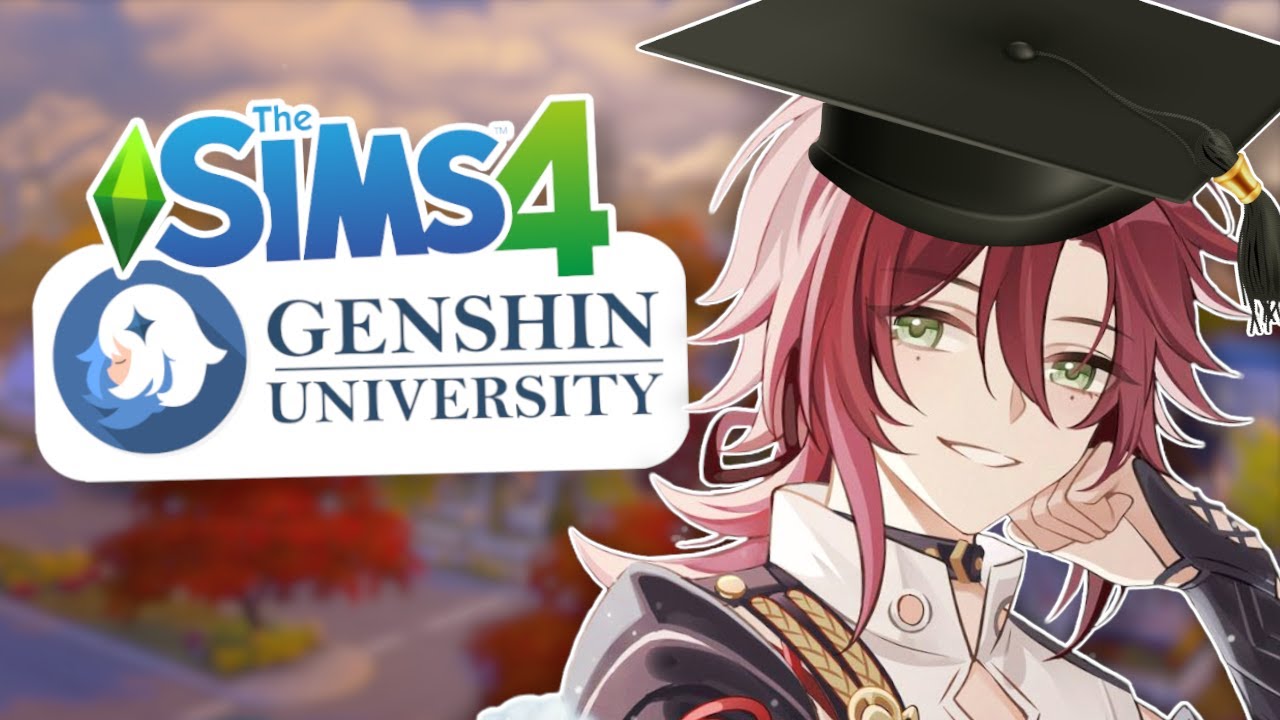 MY GENSHIN COLLEGE SIMS HOOKED UP?! 🎓 Genshin University