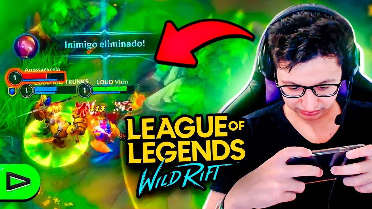 WILD RIFT!! DESAFIAMOS OS PROS NO NOVO LOL MOBILE!!