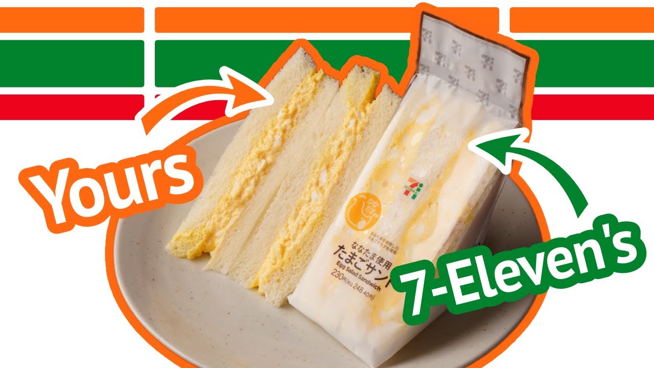 Приготовьте дома японский сэндвич с яичным салатом из 7-Eleven!