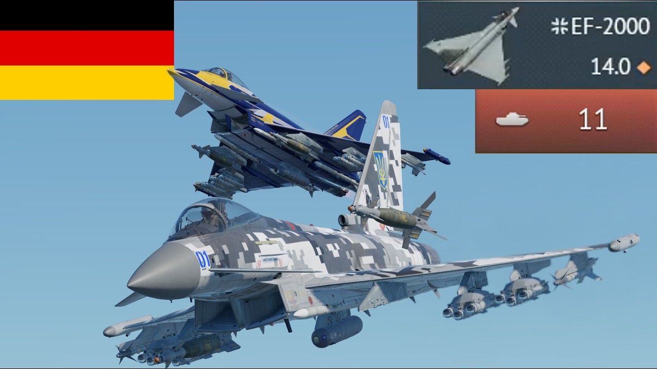 THE BEST CAS JET IN WAR THUNDER  (Typhoon CAS)