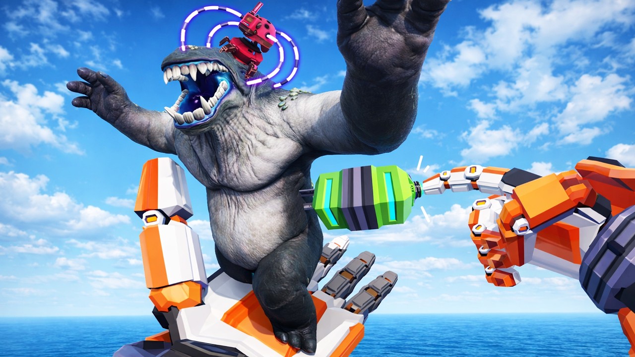 Making Mini Kaiju Monsters IMMORTAL in VR