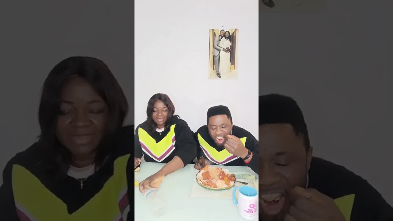 Game Challenge bottle flip rice and stew with fish turkey .