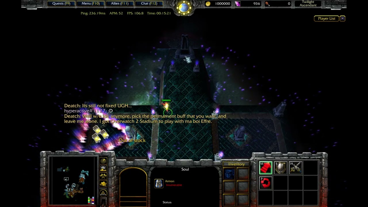 WC3 TEA Bug - 2nd Ascend Load Older File Not Working