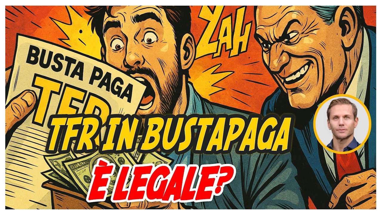 TFR in busta PAGA mensile: è legale? | Avv. Angelo Greco