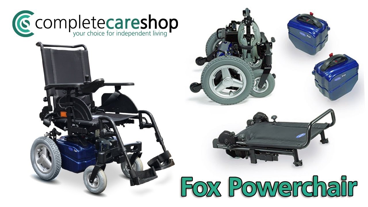 Fox Power Wheelchair - Incredibly Quick And Simple To Disassemble