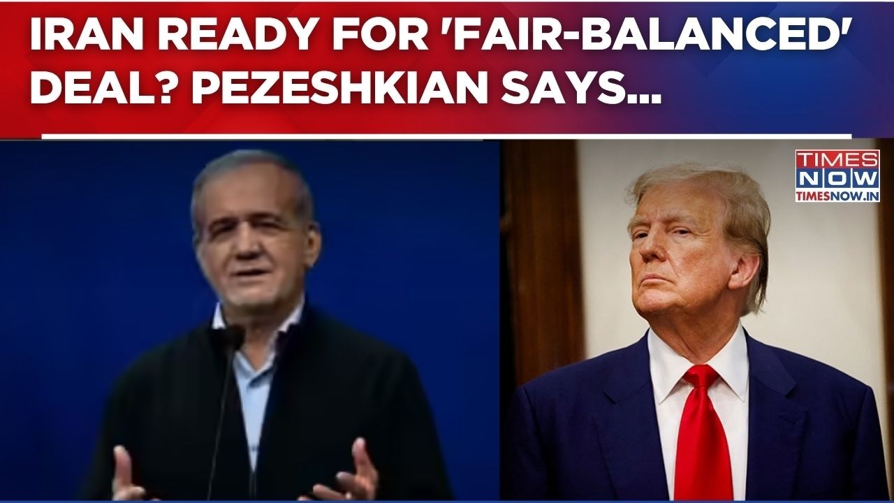 Iranian President Pezeshkian Open To &lsquo;Balanced Agreement&rsquo; With US, Hints At &lsquo;Fair Deal&rsquo; | WATCH