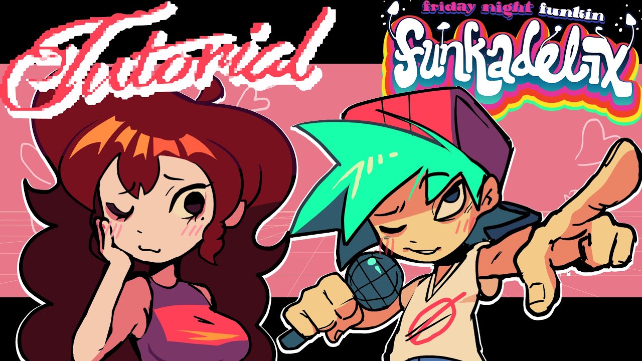 TUTORIAL w/ LYRICS - Friday Night Funkin': FUNKADELIX REMIX