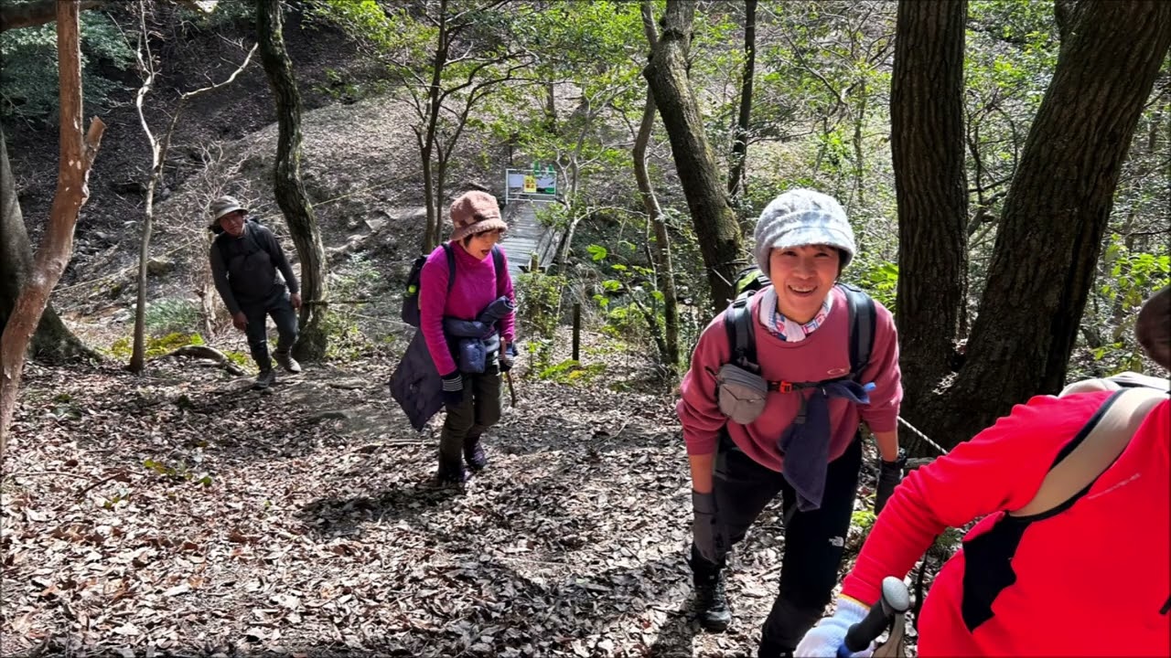 四王寺山登山（大野城址）
