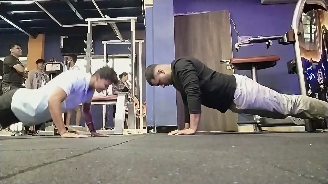 who can do more Pushup's me or my Brother (BHAI VS BHAI)