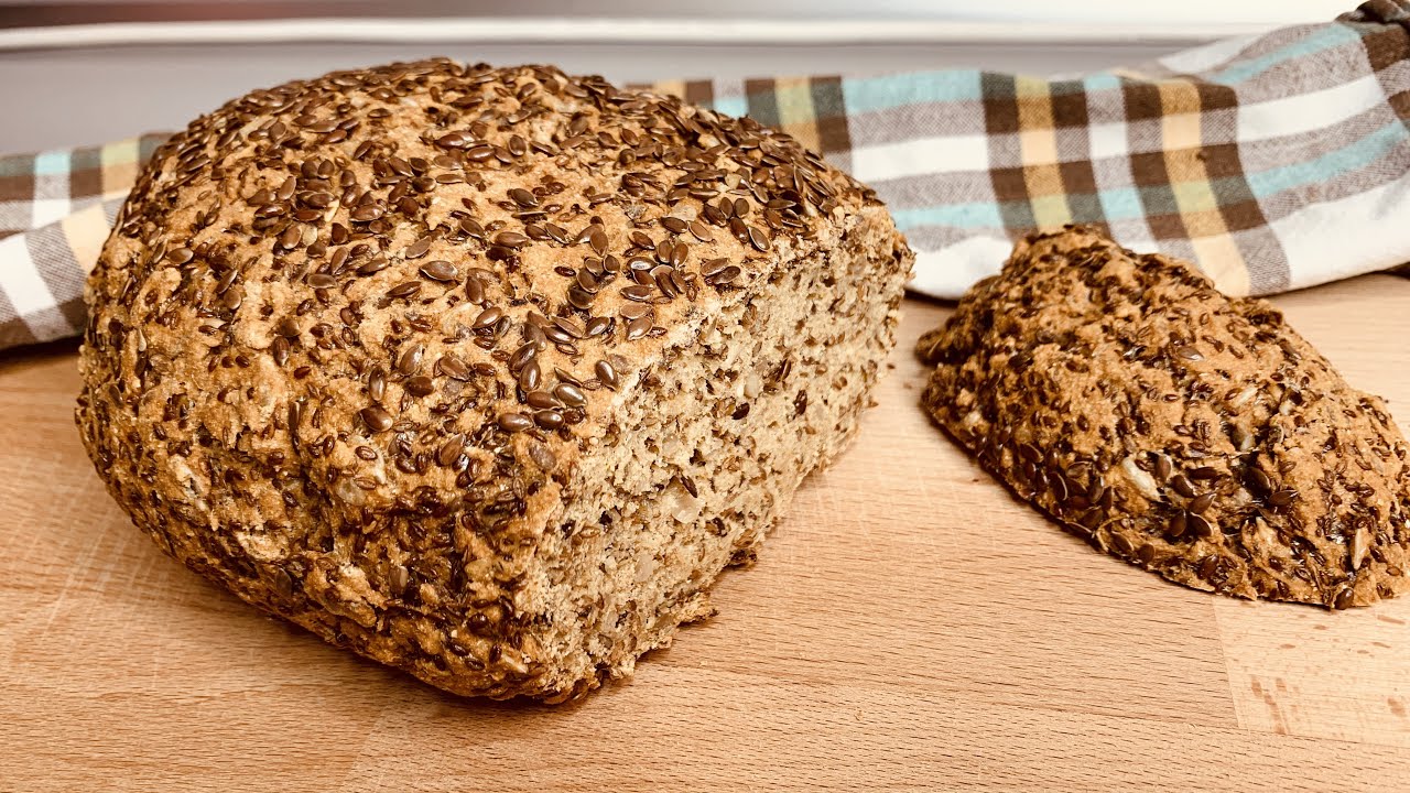 Das beste Brot der Welt 😋 gesund und lecker - ohne Mehl und Hefe, Low Carb, glutenfrei