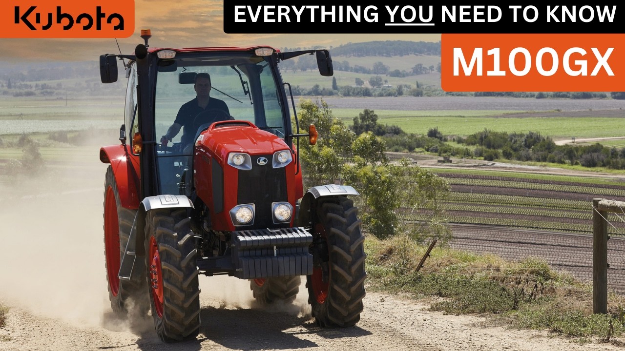 The KUBOTA M100GX walk around - Everything you need to know #kubota