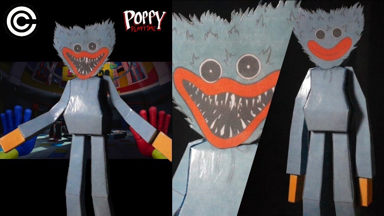 Huggy Wuggy / Poppy Playtime / Papercraft