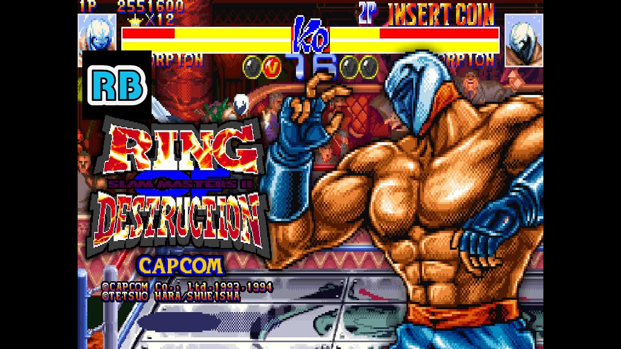 1994 [60fps] Ring of Destruction: Slammasters II 12902600pts Scorpion ALL