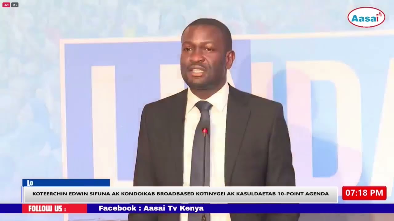 Ndindi Nyoro dismisses National Infrastructure Fund Project.
