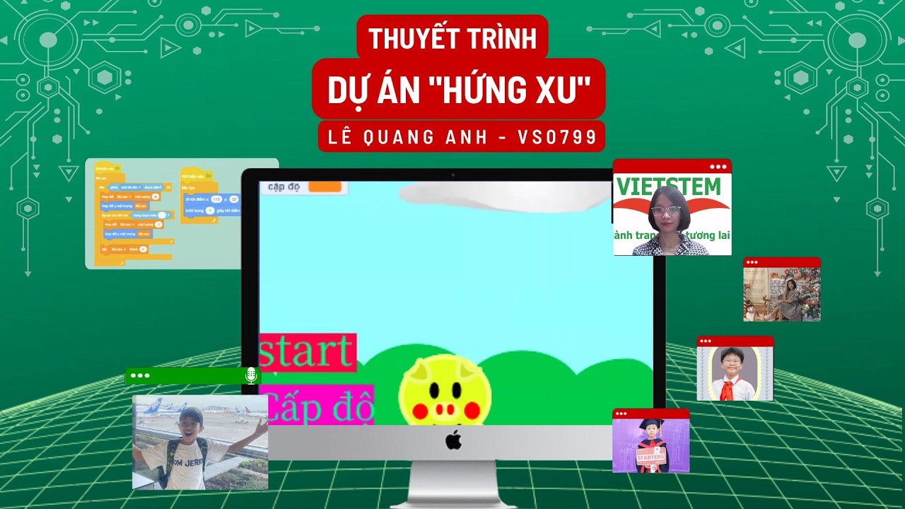 Dự án Hứng Xu - Lê Quang Anh - Lớp học lập trình Scratch VS0799