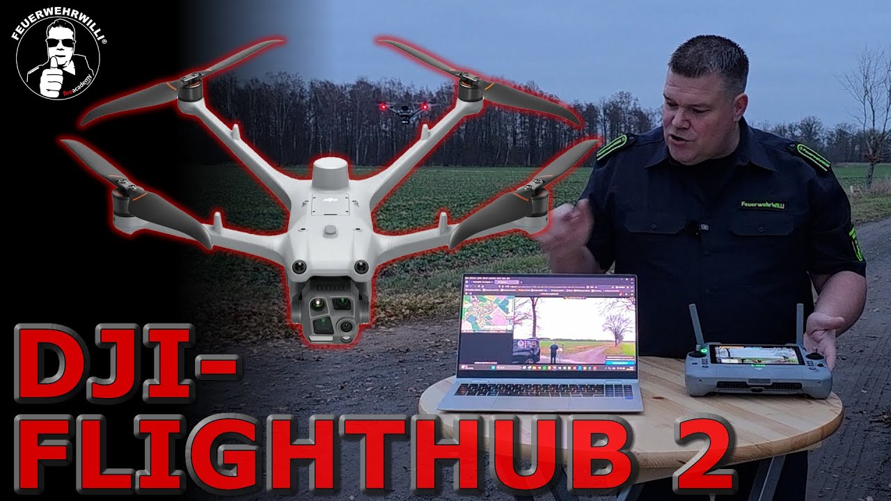 DJI FLIGHTHUB 2 - Perfekt für den BOS-Einsatz #feuerwehr #drohne