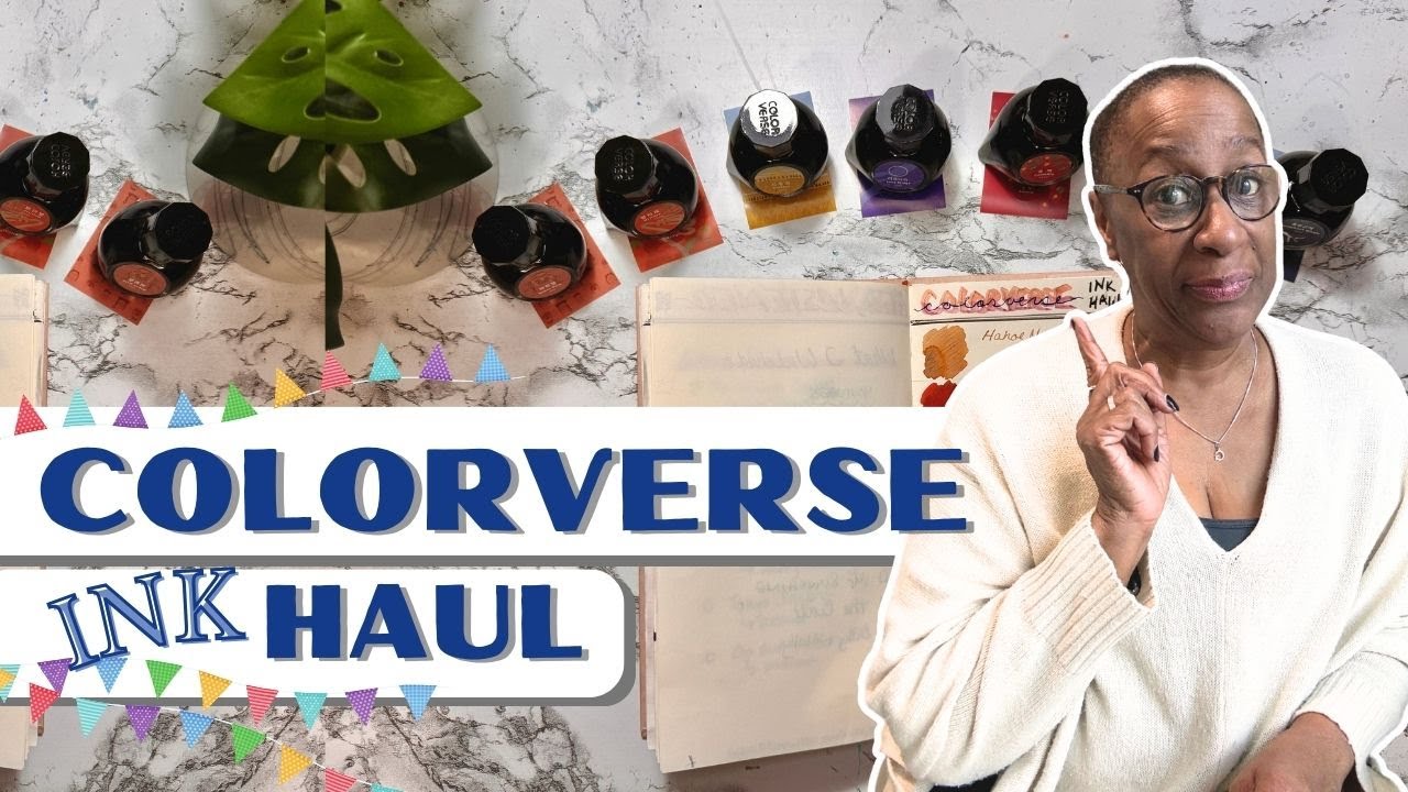 I Am Loving These New Ink Colours! | Colorverse Ink Haul