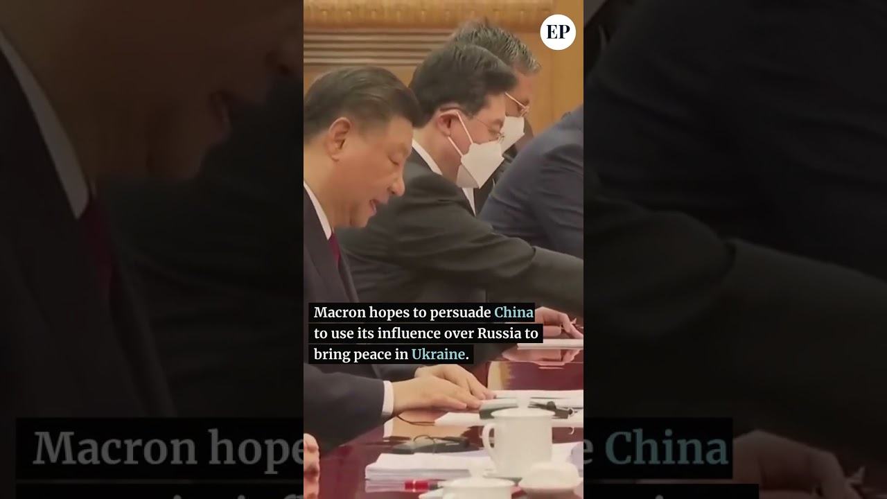 Macron meets China's Xi Jinping as EU leaders begin Beijing talks