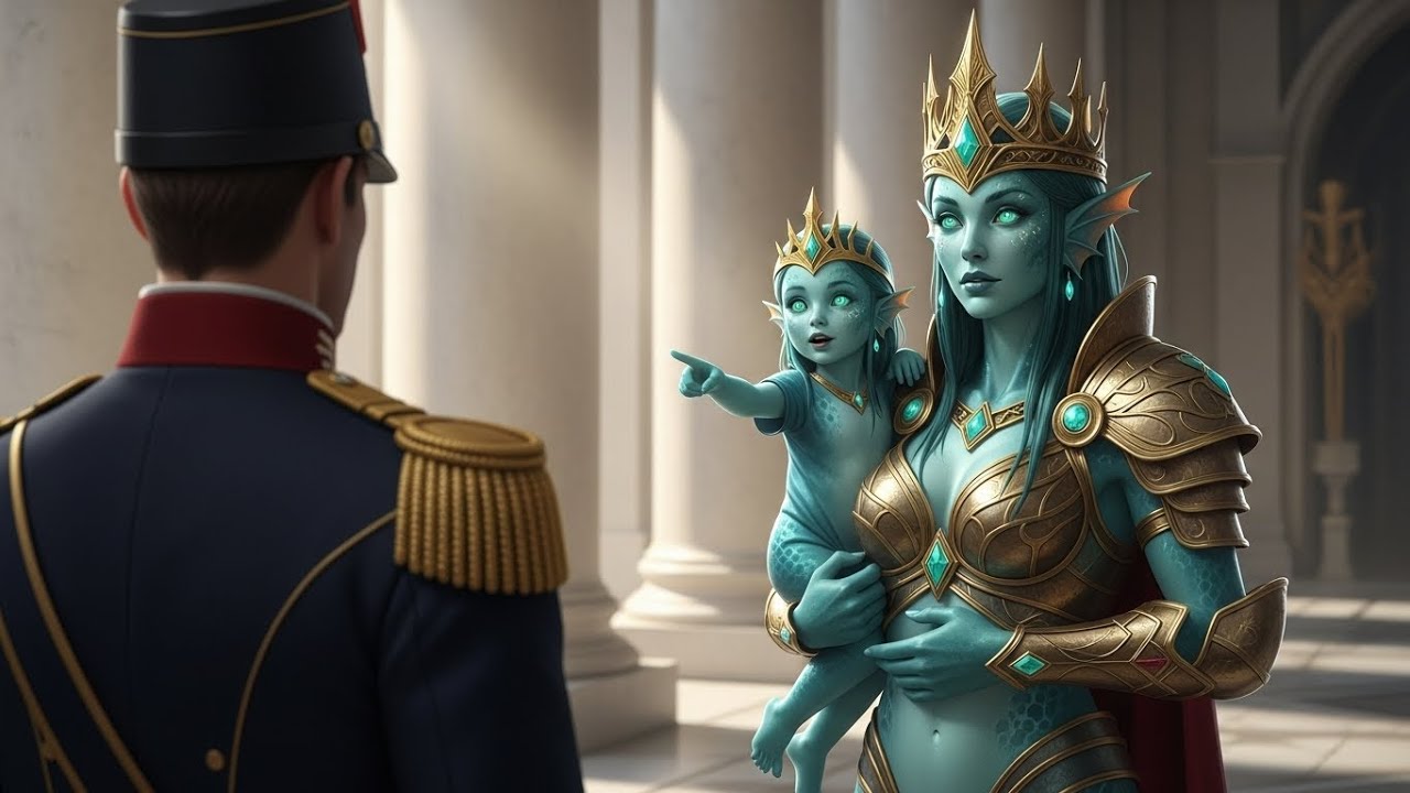“She Expected Fear—He Protected Her Child. The Alien Queen Then Asked the Human Soldier to  | HFY”