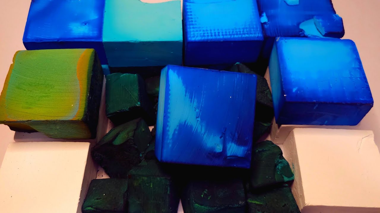 Deep Dyed Blue Blocks, Green Chunks, & Freshies 💠♻️🥶 | #LuxeCrush 