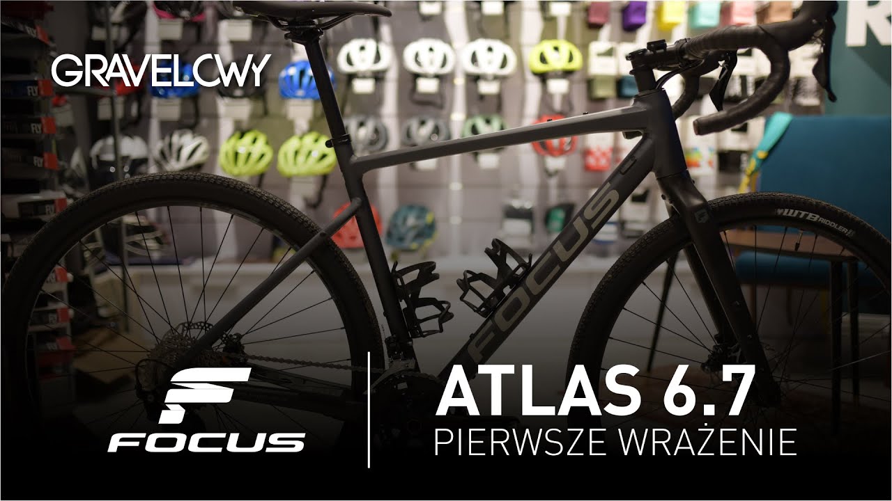 Rower gravel FOCUS Atlas 6.7 - pierwsze wrażenie. Zobacz jaką nowinkę techniczną posiada!