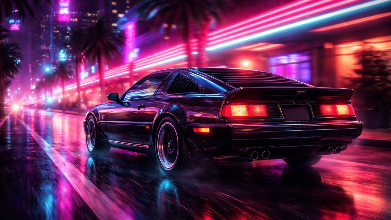 Midnight Drive 🌴 80s Synthwave