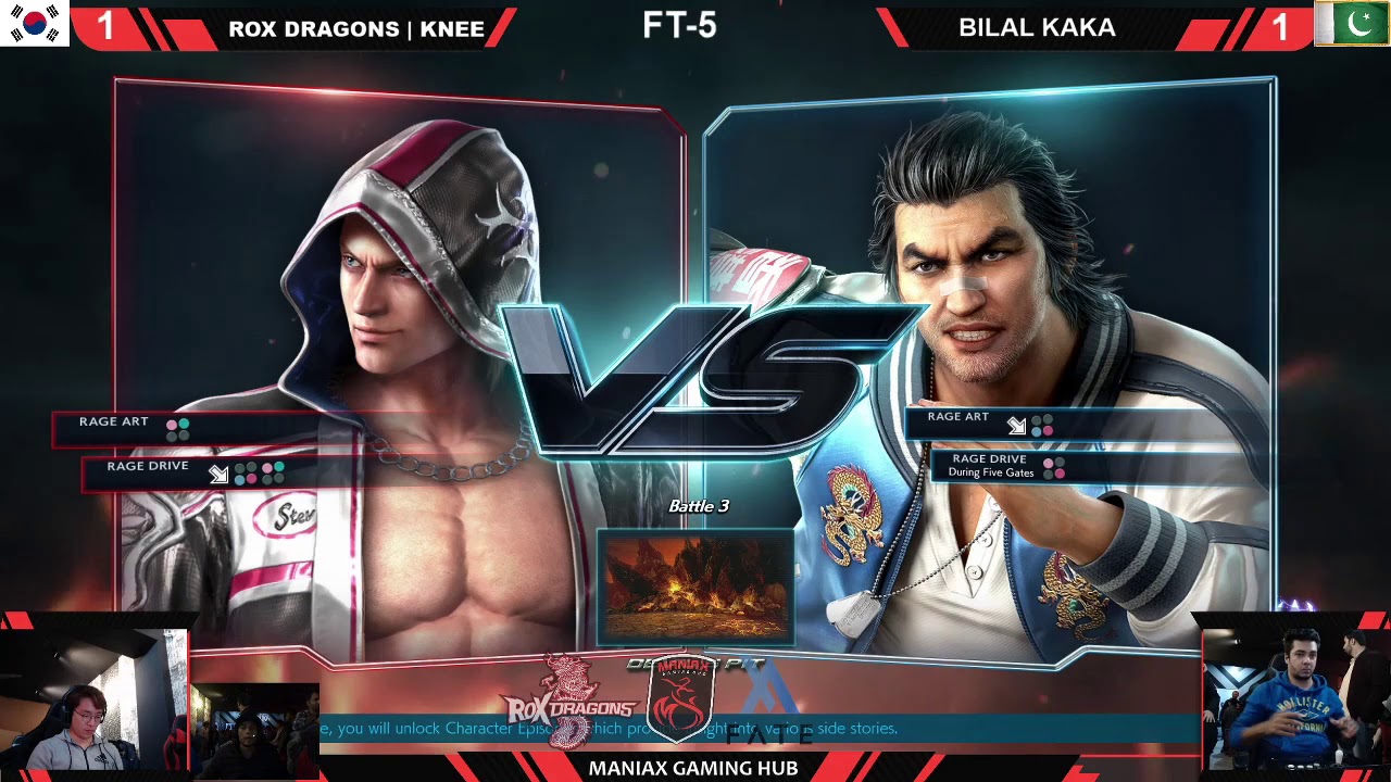 RoxDragons Knee in Pakistan - Knee vs Bilal Kaka