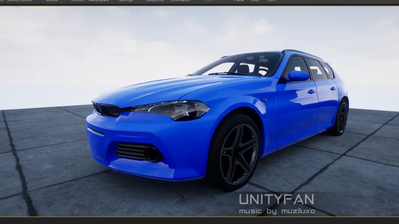#689 BeamNG car with RAY TRAICING on (unreal engine) - ETK800 by UnityFAN