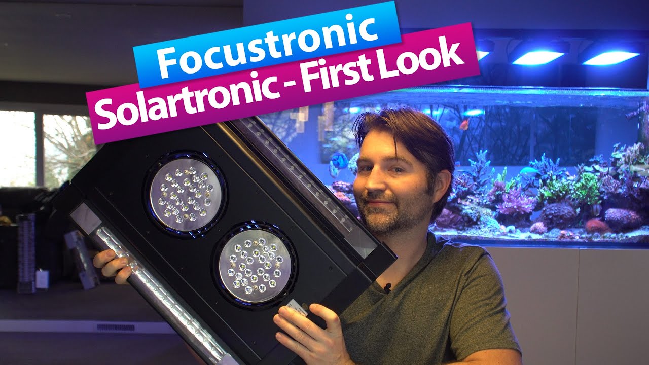 Focustronic Solartronic - Dynamic Saltwater Aquarium Reef Lighting Unboxing