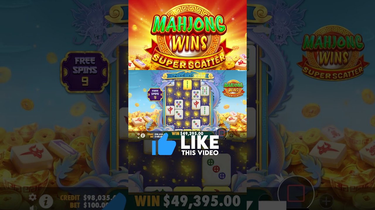 Mahjong Wins Super Scatter Big Win! 🎉 